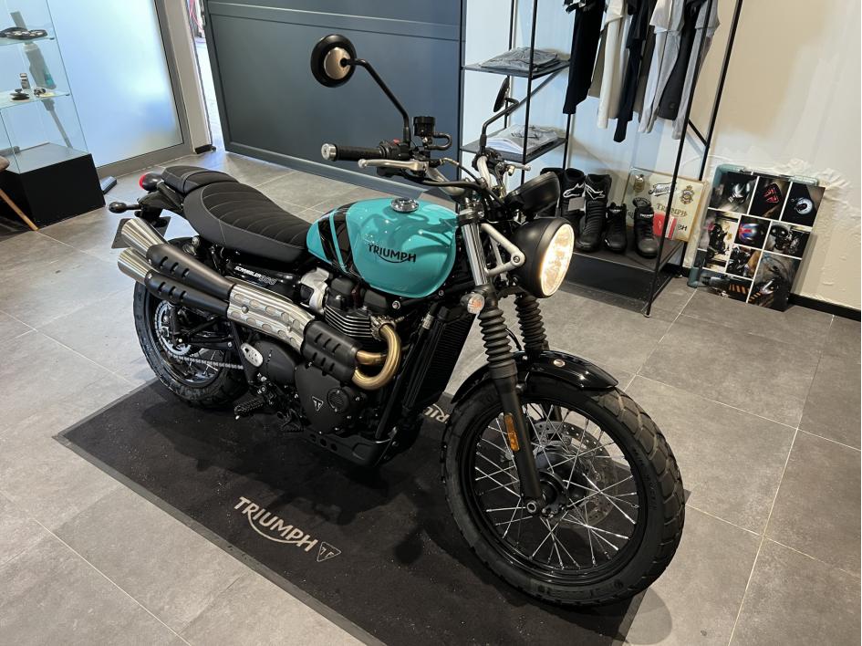 TRIUMPH SCRAMBLER 900 - BRIDÉE A2